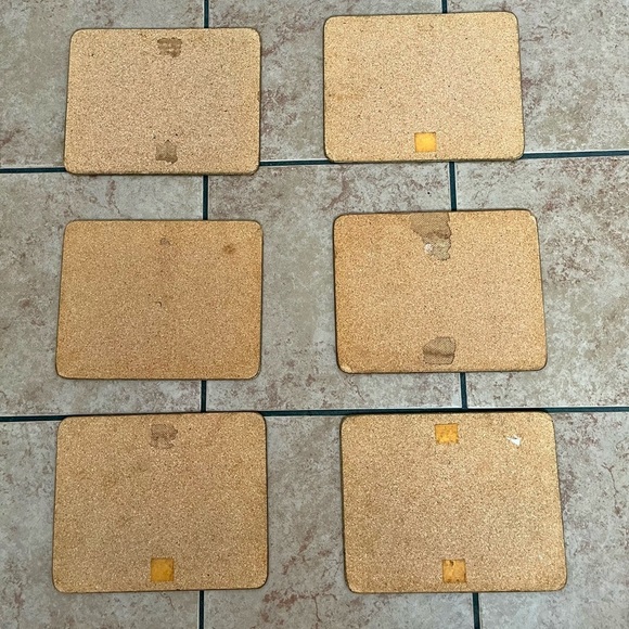 Set of 6 Scottish Themed Coasters/table mats 7/9 inches - Picture 3 of 10